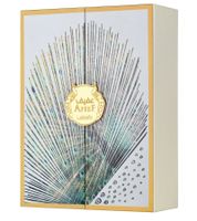 Versatile Eau de Parfum Unisex Lattafa Afeef, Fragranza Corpo Rinvigorente per Donna e Uomo, 100 ml, Oro