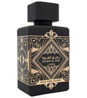 Lattafa Bade'e Al Oud Oud for Glory Eau de Parfum Unisex, Perfume Corporal con Intensa Fragancia Oriental-Amaderada en Negro, 100 ml