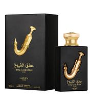Eau de Parfum unisex Lattafa Pride Ishq Al Shuyukh Gold, intramontabile - Elegante fragranza per il corpo da donna e da uomo, 100 ml, Nero