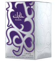 aromatisches Lattafa Habik Herren Eau de Parfum würziger Körper-Duft mit Lavendel 100ml Schwarz