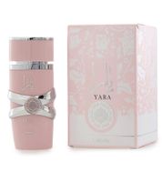 Lattafa Yara Damen Eau de Parfum blumig-süßes Körper-Parfüm mit cremiger Vanille in 100ml Rosa
