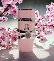 Lattafa Yara Damen Eau de Parfum blumig-süßes Körper-Parfüm mit cremiger Vanille in 100ml Rosa