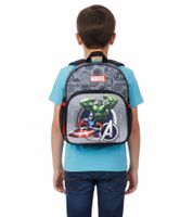 VADOBAG Kids' Backpack in Avengers Design with Hulk and Captain America Print - Daypack, Kindergarten Backpack, 5L, 202-399, Gray