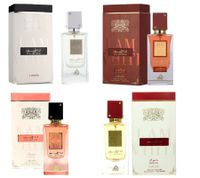 Eau de Parfum Ana Abiyedh de Lattafa, Classique, Unisexe, 60 ml, Rose, Rouge ou Blanc
