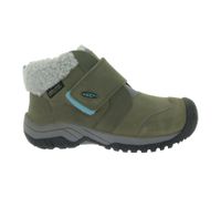 Scarpe invernali da bambino KEEN Kootenay IV Mid, stivali da neve impermeabili con Eco Anti-Odor, scarpe da esterno, marrone o grigio