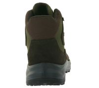 wasserdichte GARSPORT Averau MID Herren Wander-Schuhe mit Vibram Mountain Wave Sohle Trekking-Schuhe Outdoor-Stiefel Echtleder GDT1030024 Schwarz/Grün oder Braun