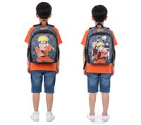 Zaino VADOBAG per bambini con design Naruto - Zaino giornaliero, Zaino per l'asilo, 7L, 135-406, Grigio/Nero