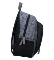 Zaino VADOBAG per bambini con design Naruto - Zaino giornaliero, Zaino per l'asilo, 7L, 135-406, Grigio/Nero