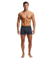 Confezione da 3 boxer da uomo SCOTCH & SODA con slip in cotone elasticizzato SSSP25M166645 Blu, Multicolore, Nero, Rosso