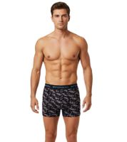 Confezione da 3 boxer da uomo SCOTCH & SODA con slip in cotone elasticizzato SSSP25M166645 Blu, Multicolore, Nero, Rosso