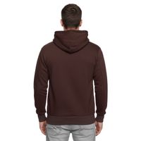 Bequemer Kapuzen-Pullover für Herren in Regular Fit-Passform Hoodie Sweater 19161 Grau, Gelb oder Braun