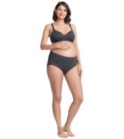 Lot de 10 culottes de grossesse en coton bio, 966263 Beige/Anthracite
