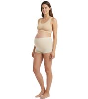Lot de 10 culottes de grossesse en coton bio, 966263 Beige/Anthracite