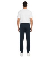 VINSON Herren Jogging-Hose Sweat-Hose mit VINSON-Logo Baumwoll-Hose Sweat Pants Dunkelblau