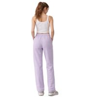 Comfortable KangaROOS women's jogging pants with side pockets, cotton, purple