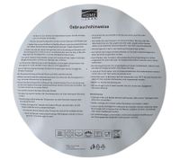 HOME IDEAS Casseruola in alluminio forgiato, compatibile con induzione, con coperchio in vetro, rivestimento antiaderente, 28 cm, grigio/nero