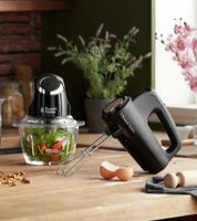 Batteur électrique Russell Hobbs avec plusieurs vitesses et fonction turbo, accessoire indispensable en cuisine, accessoires compatibles lave-vaisselle, 350 W, 24672-56, Noir
