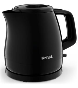 Tefal VITA Kettle 0.8 Liter with Automatic Shut-Off, Small Kitchen Appliance, Removable Limescale Filter, 2400W, KO153810, Black