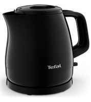 Tefal VITA Kettle 0.8 Liter with Automatic Shut-Off, Small Kitchen Appliance, Removable Limescale Filter, 2400W, KO153810, Black