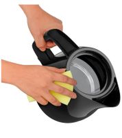 Tefal VITA Kettle 0.8 Liter with Automatic Shut-Off, Small Kitchen Appliance, Removable Limescale Filter, 2400W, KO153810, Black