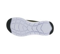 Sneakers da donna SKECHERS Flex Appeal 4.0 ammortizzanti con memory foam Air-Cooled, sneakers basse con toppa con logo, scarpe sportive 149303, nero/oro rosa o bianco/oro rosa