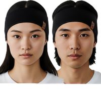 POEDERBAAS Fleece or Chunky Knit Headband - Sports Accessories - Sports Equipment - Black or Anthracite