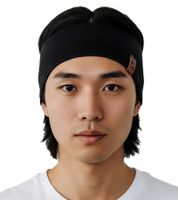 POEDERBAAS Fleece or Chunky Knit Headband - Sports Accessories - Sports Equipment - Black or Anthracite