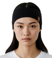 POEDERBAAS Fleece or Chunky Knit Headband - Sports Accessories - Sports Equipment - Black or Anthracite