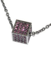 Calvin Klein Rocking Damen Halskette mit Swarovski-Steinen Mode-Schmuck KJ9C140100 in Dunkelgrau/Gold oder Grau/Gold