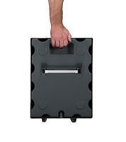 Mobiler BikeClip Essential Fahrrad-Ständer Fahrradhalterung zum freistehenden Abstellen von Fahrrädern Rad-Ständer 48,5x36x24cm Anthrazit