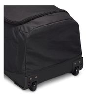 NIKE Club Team Swoosh Sport-Tasche Fußball-Tasche mit Rollen Fitnesstasche Reise-Tasche Trolley-Sporttasche 120L Schwarz