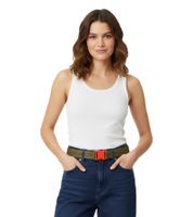 Champion Belt for Men and Women - Modern Everyday Belt with Brand Logo - 123 cm or 150 cm - Olive Green or Red