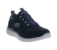 Practical SKECHERS Summits Men's Sneakers with Memory Foam Low Slip-On Sports Shoes 232186 Navy/White or Black