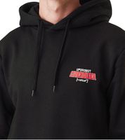 CAPSLAB X UFO Robot Grendizer Men's Hoodie with Back Print, Cotton Hoodie CL/GOL1/1/SW/GRE1 Black