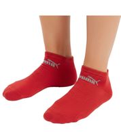 18 pares de calcetines de algodón PUMA, calcetines sencillos para zapatillas, calcetines cortos, calcetines de algodón, medias 701213401 4689 Negro/Gris, Rojo y Azul Oscuro