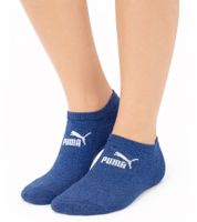 18 Paar PUMA Baumwoll-Socken bequeme Sneaker-Socken Kurz-Socken Baumwoll-Socken Strümpfe 701213401 4142 Navy/Blau-Meliert/Royal-Blau