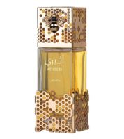 Lattafa Atheeri Damen Eau de Parfum eleganter Körper-Duft mit frischer Passionsfrucht und einem Hauch von Tautropfen 100ml Gold