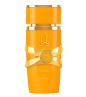 Lattafa Yara Elixir Eau de Parfum Femme Parfum Corps Aromatique-Fruité 100ml Orange/Or