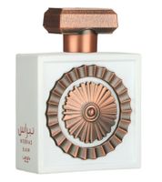 Lattafa Pride Nebras Elixir Eau de Parfum Unisexe aux Notes Vanillées et Gourmandes, Parfum Corporel 100ml Blanc/Bronze