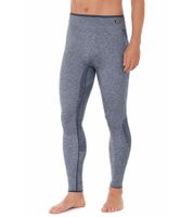 Lot de 3 pantalons de performance respirants TOPTEX PRO pour homme, avec leggings HydroTherm et caleçons longs, certifiés OEKO-TEX Standard 100, coloris bleu chiné