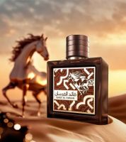 Lattafa Qaed Al Fursan Untamed Unisex Eau de Parfum mit würziger Frische, süßer Wärme & orientalischer Tiefe 90ml Duft-Spray Braun/Bronze