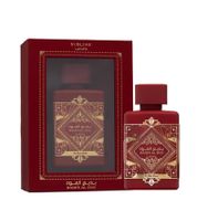 Eau de Parfum Lattafa Badee Al Oud Sublime 100 ml – Oriental-fruité – Unisexe aux notes de jasmin et de vanille rouge
