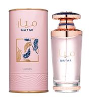 Eau de Parfum Lattafa Mayar pour Femme, Parfum Fruité-Sensuel aux Notes de Vanille et de Musc, Eau de Parfum pour le Corps, 100 ml, Rose