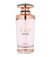 Eau de Parfum Lattafa Mayar pour Femme, Parfum Fruité-Sensuel aux Notes de Vanille et de Musc, Eau de Parfum pour le Corps, 100 ml, Rose