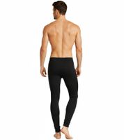 Sous-vêtements thermiques longs d'hiver TOPTEX PRO pour homme, doux pour la peau, avec leggings ThermoTherm intégrés, certifiés OEKO-TEX Standard 100, noirs