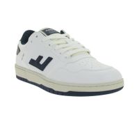 FLAMINGOS LIFE SALINE Zapatillas Urbanas, Zapatillas Bajas Veganas, Hechas en Portugal, Calzado para el Día a Día, Blanco/Azul