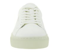 Baskets basses vegan FLAMINGOS LIFE Hampton Court pour femme, fabriquées au Portugal, blanc/noir