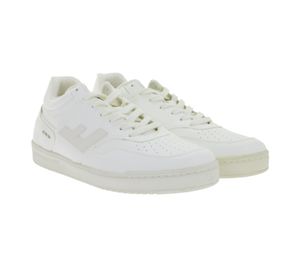 Scarpe da città basse da donna FLAMINGOS LIFE RETRO anni '90 sostenibili, sneakers prodotte in Spagna, scarpe da tutti i giorni, bianche