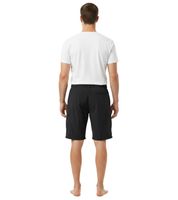 Short cargo homme TRENTO - Short décontracté léger avec logo brodé, disponible en noir, vert olive ou beige