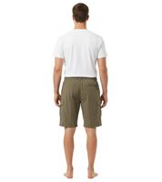 Short cargo homme TRENTO - Short décontracté léger avec logo brodé, disponible en noir, vert olive ou beige